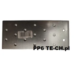 Płytka perforowana łącznik płaski PP6 60x140x2 mm
