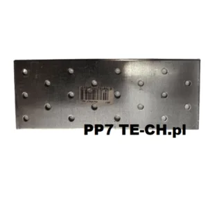 Płytka perforowana łącznik płaski PP7 60x160x2 mm