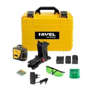 Niwelator laser krzyżowy zielony NIVEL CL2D-G
