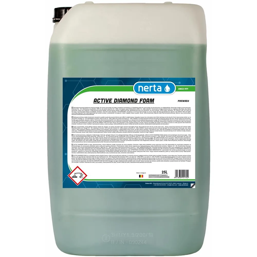 NERTA ACTIVE DIAMOND FOAM 25L piana aktywna