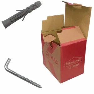 Kołki do podłoży pełnych 10x60mm z hakiem prostym PX-10D 100szt