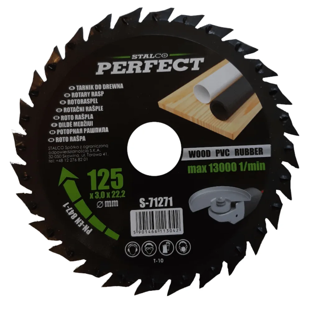 Tarnik piła do szlifierki 125mm STALCO PowerMax