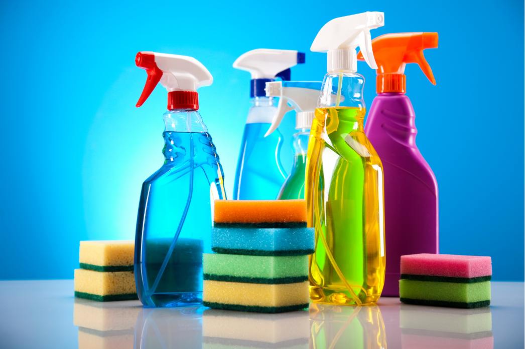 różne środki czystości