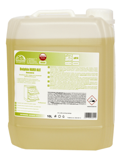 HARD ALC Dolphin - płyn myjący do zmywarek