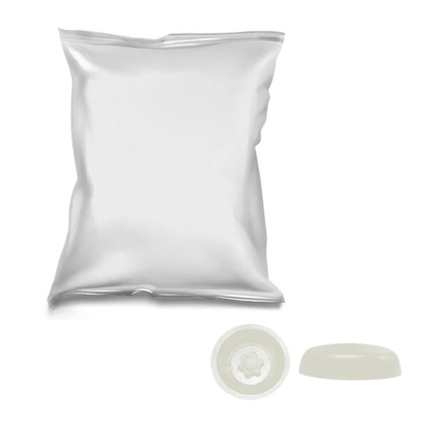 100 szt SM0DEKN009010T305 9010/białe/white Zaślepka do wkrętów montażowych do ram T30