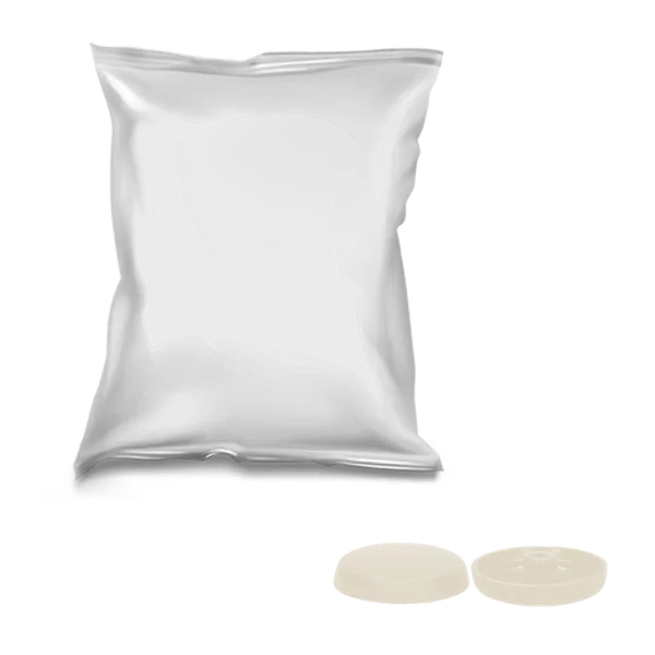 100 szt SM0DEKN009010Z035 9010/białe/white Zaślepka do śrubowych łączników mocowania ościeżnic