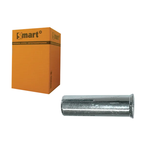 100 szt SM0IAL0010600253 M 6x25 Tuleja stalowa wbijana z kołnierzem