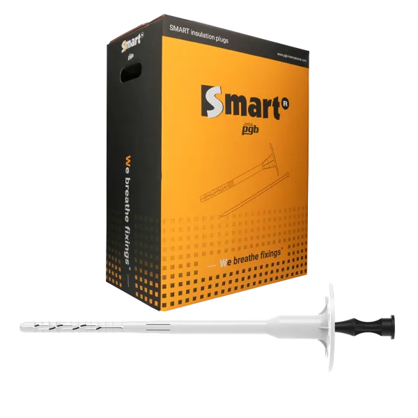 100 szt SM0IPTN000802153 8x215 Kołek do termoizolacji z wkręcanym tworzywowym trzpieniem, o8