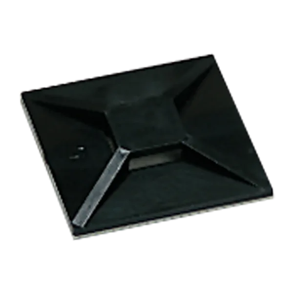100 szt SM0PZVN00190019Z5 19x19 czarne/black Samoprzylepne mocowanie do opasek kablowych
