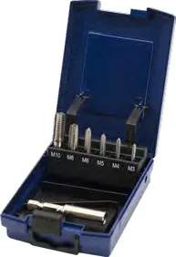 EX3635297007 Zestaw gwintowników HSS - bit chwyt 1/4" M3 - M10 + adapter EXACT