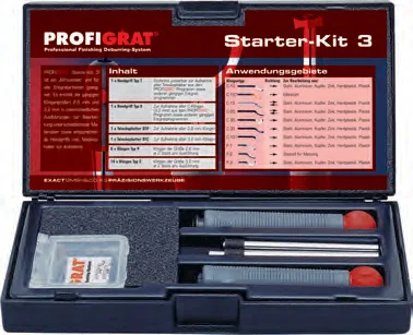 EX60095 Zestaw gratowników PROFIGRAT starter kit 3 EXACT