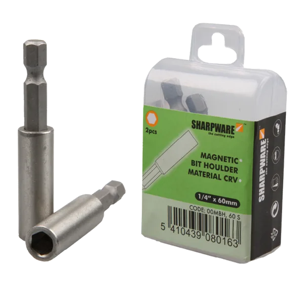 2 szt 000MBH60PSI 1/4" Końcówka magnetyczna przedłużająca do elektronarzędzi