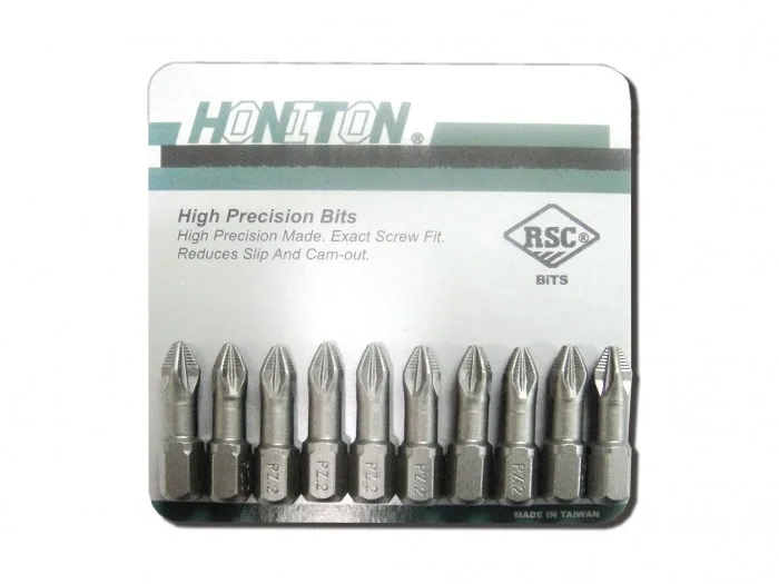 ZESTAW BITÓW HONITON PZ2X25MML, 10SZT/BLISTER