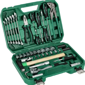 Zestaw narzędzi STALCO S-54011, 55 elementów w walizce